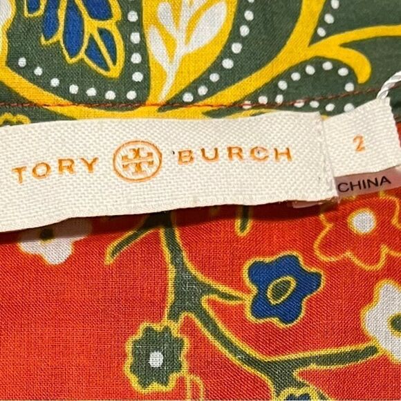 NWT Tory Burch Stephanie Dress L/S Tunic V-Neck Style# 37717 Size 2 - Picture 6 of 8